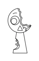 Incredibox Sprunki kleurplaat 24